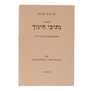 נתיבות שלום-חינוך