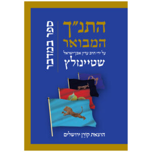 התנ"ך המבואר במדבר שטיינזלץ